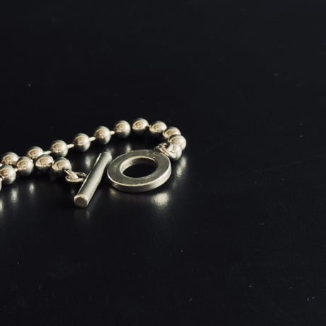 gucci ball chain silver 925 bracelet