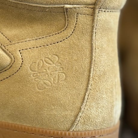 loewe anagram leather boots 41