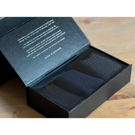 新品 pantherella “英国製”socks ×3 gift box