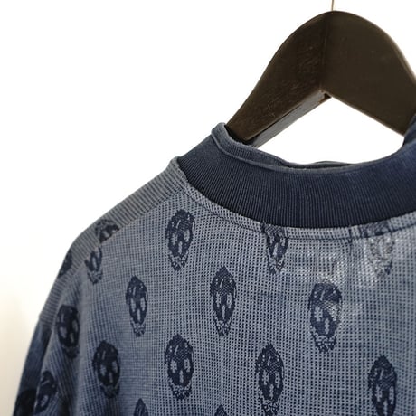 alexander mcqueen scull motifa polo shirt
