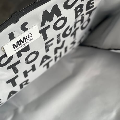 mm6 maison margiela tote bag