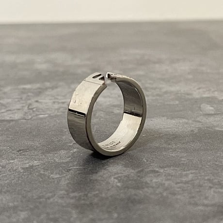 fendi 2021ss silver ring