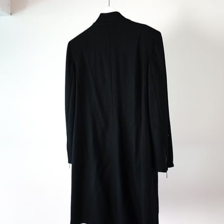 Givenchy fly front wool coat