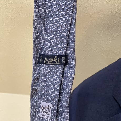 setup suit + hermes necktie #10