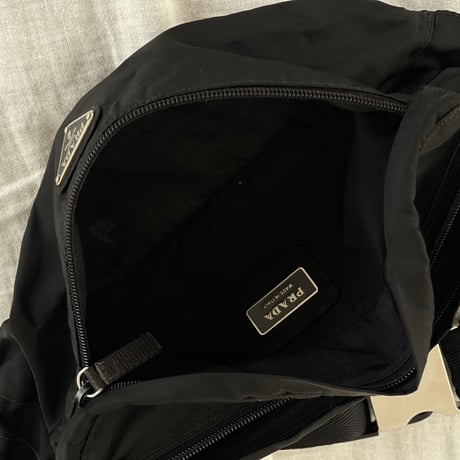 prada nylon body bag