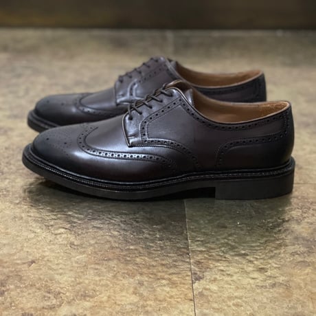 新品 polo ralph lauren 2021aw wing tip dress shose brown 43