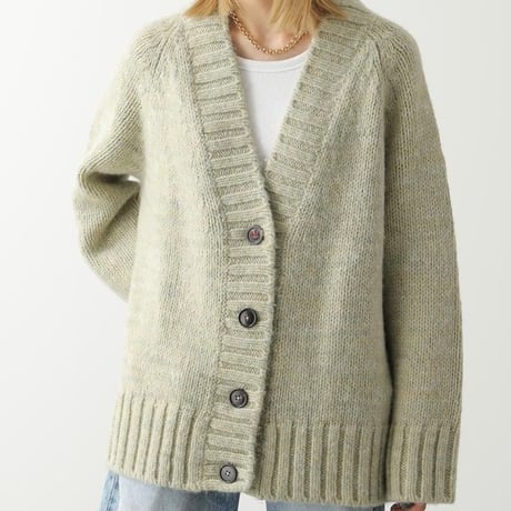 新品 maison margiela 4 14 alpaca over size cardigan