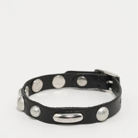 新品 our legacy leather bracelet