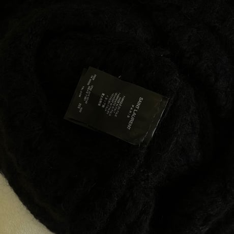 saintlaurent 2013aw over size mohair long knit