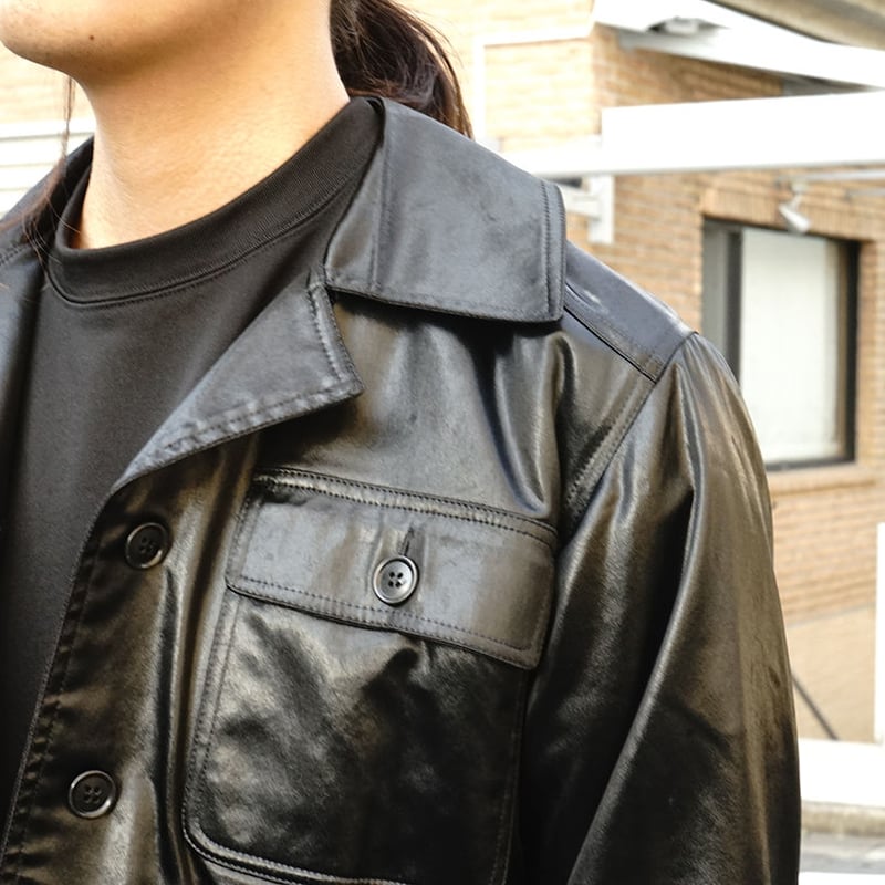 ＜EDITIONS M.R＞RIVE GAUCHE LEATHER JACKET