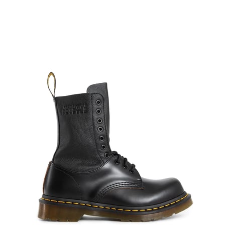 新品 mm6 dr martens  2024aw leather boots uk10