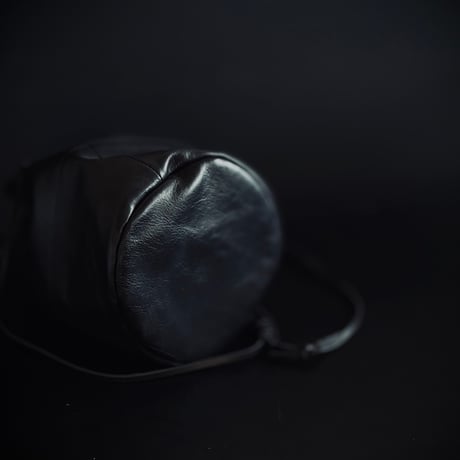 【import factory sample】“巾着”leather bag