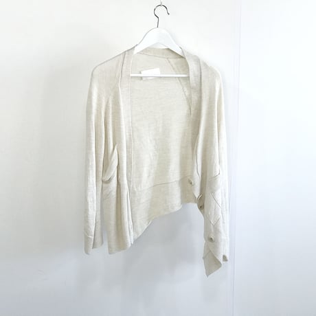 maison margiela 06ss "白タグ" asymmetry cardigan