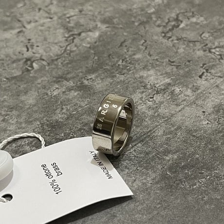 新品 mm6 maison margiela 2021aw logo ring