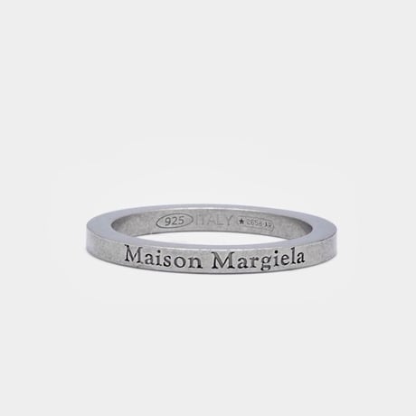 新品 maison margiela logo ring 18号
