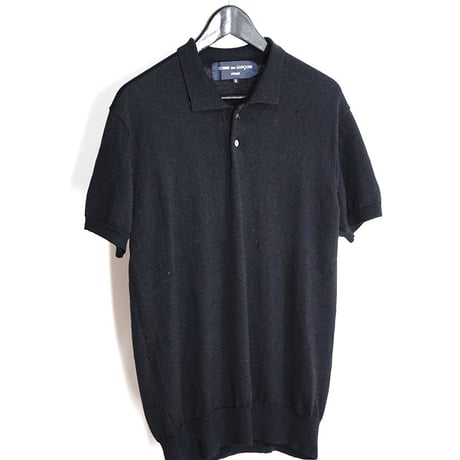 comme des garcons homme knit polo shirt