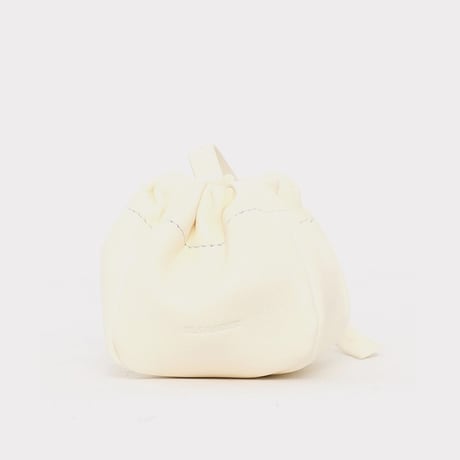 新品 jilsander leather logo pouch