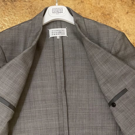 新品 maison margiela 2020aw check jacket