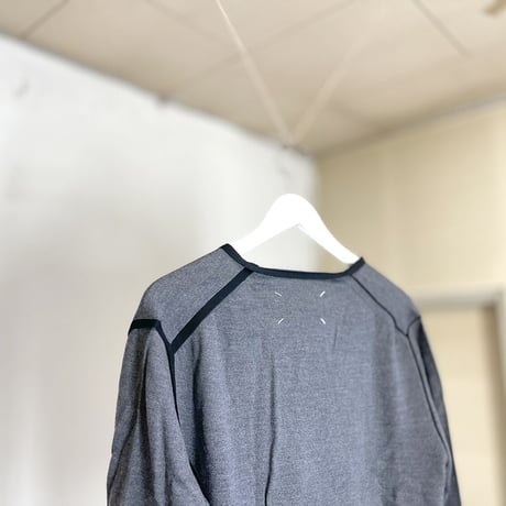 新品 maison margiela knit gray XL
