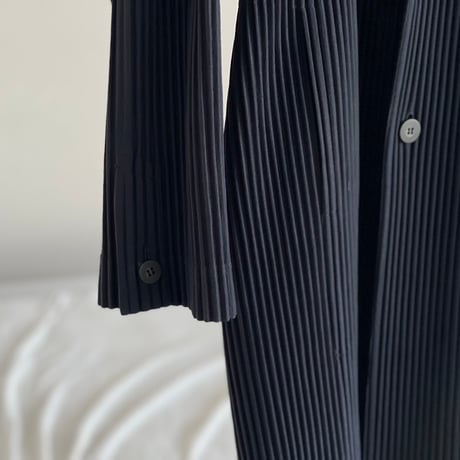 homme plisse issey miyake pleats coat 2