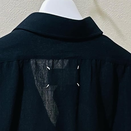 maison margiela 2021ss over size long shirt