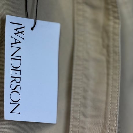 新品 jw anderson gabardine belted pants