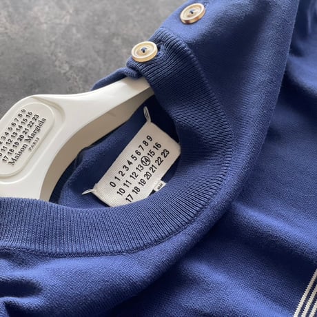maison margiela shoulder button knit