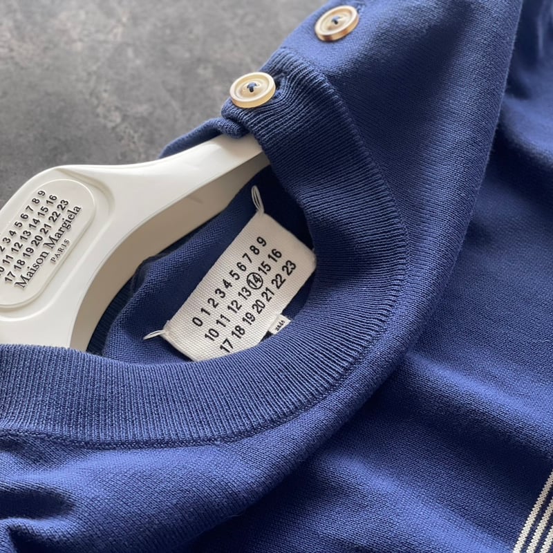 maison margiela shoulder button knit | requality