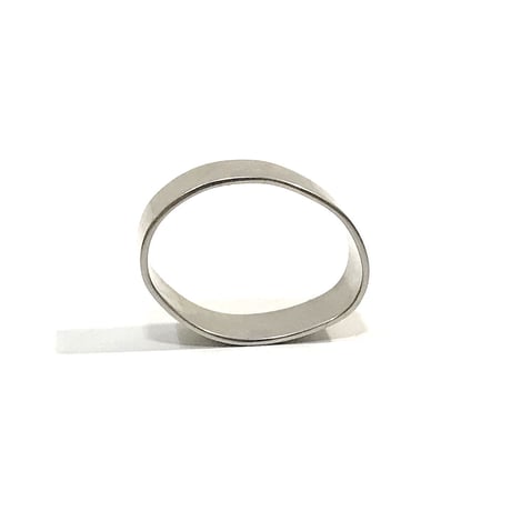 新品 jilsander 2019aw curve silver ring