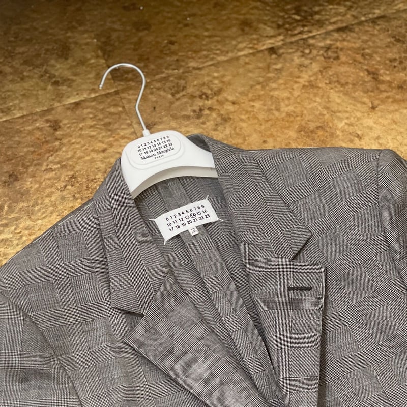 新品 maison margiela 2020aw check jacket | requality