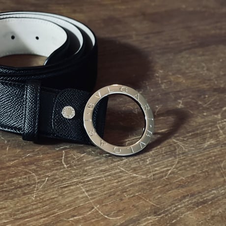 bvlgari 2022aw "bvlgari man" leather belt