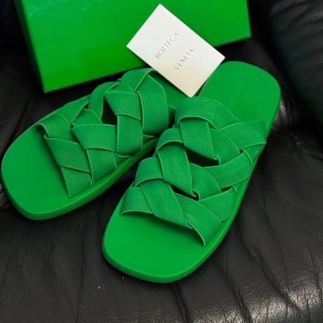 新品 bottega veneta Intrecciato sandals green 41