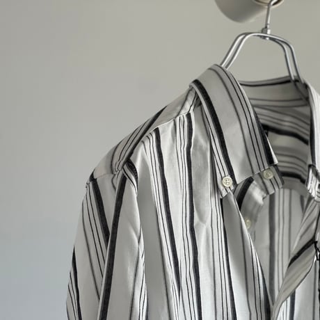 新品 alessandro dell'acqua stripe shirt