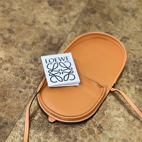 loewe leather anagram shoulder bag pouch