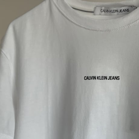 新品 calven klein 2022ss organic cotton tops wihite S