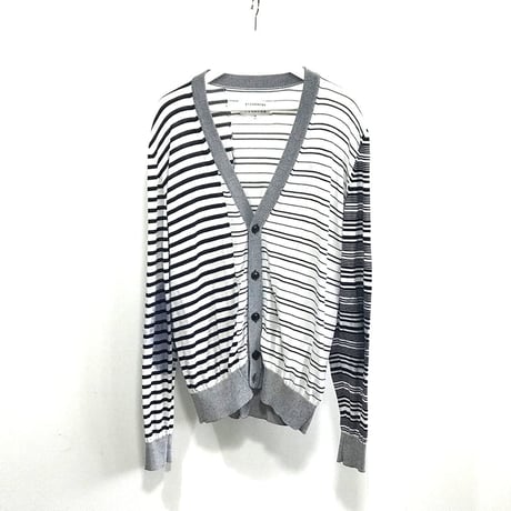 maison margiela elbow patch cardigan