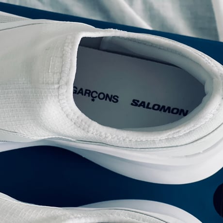 新品 comme des garcons × salomon platform slipon