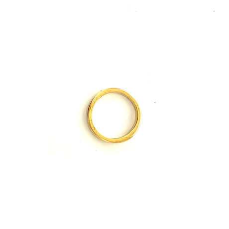 新品 2020ss marc jacobs 1st line ring gold 12号"slim"