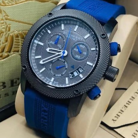 新品 burberry chronograph watch