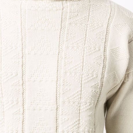 新品 maison margiela 2022aw "白タグ" aran knit M
