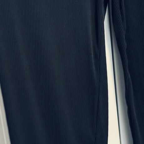 factory sample pleats wide pants black