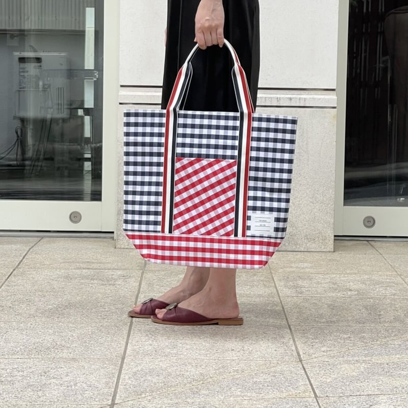 新品 thom browne 2020 made in Flance tote bag | r...