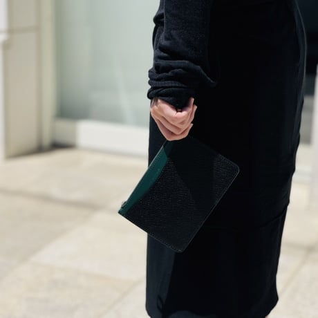 新品 burberry 2020ss leather clutch bag