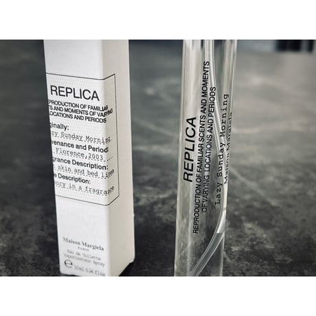 新品 maison margiela REPLICA "lazy sunday morning"