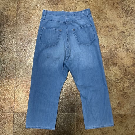 新品 mm6 maison margiela 2019ss light oz wide denim