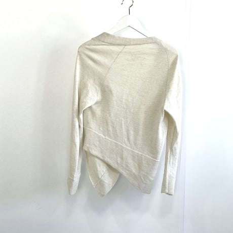 maison margiela 06ss "白タグ" asymmetry cardigan