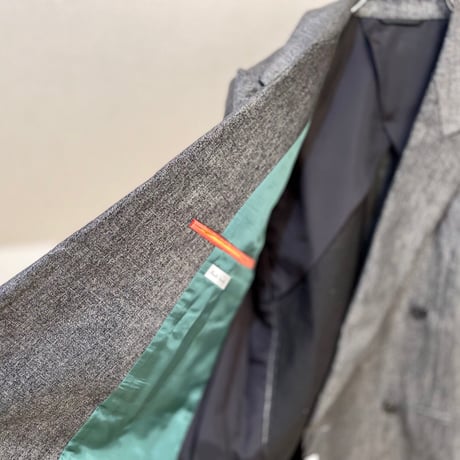 新品 paul smith 2016ss linen "箔" summer suit gray beige