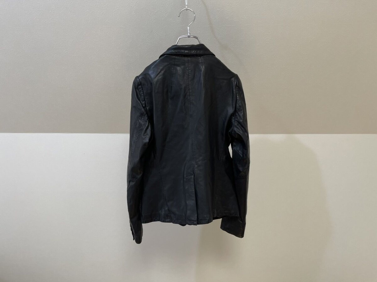 新品 S.W.O.R.D made in Italy leather jacket 44 |