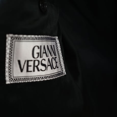 未使用 Gianni Versace double tuxedo set up suit