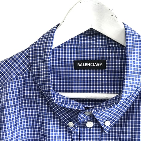 新品 balenciaga 2019ss over size shirt 39